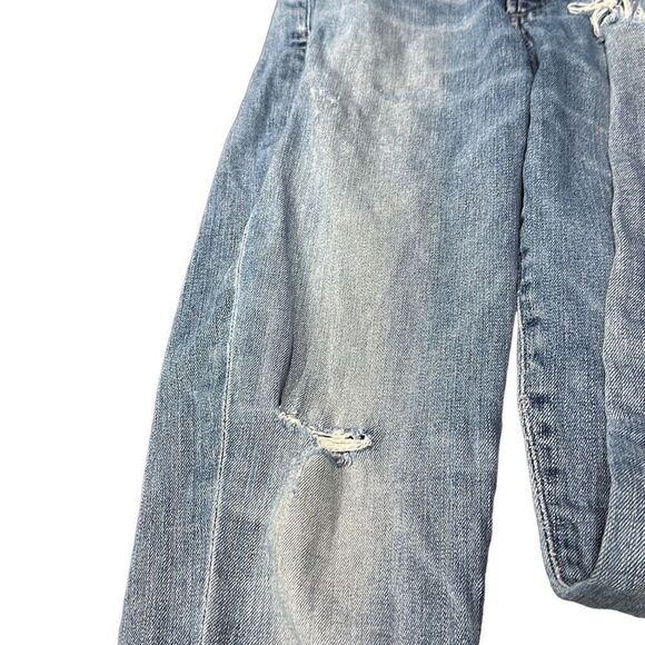 COH CITIZENS OF HUMANITY Premium Vintage Rocket Crop High Rise Skinny Jeans Dist - Picture 10 of 12